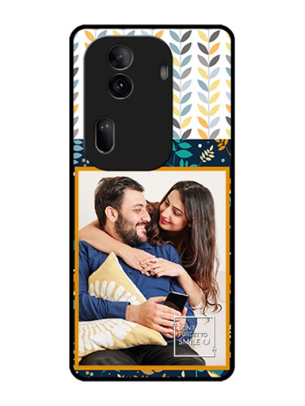 Custom Oppo Reno 11 Pro 5G Custom Glass Phone Case - Pattern Design