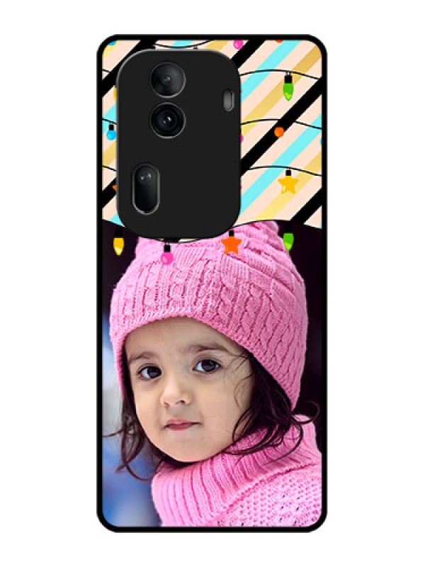 Custom Oppo Reno 11 Pro 5G Custom Glass Phone Case - Lights Hanging Design