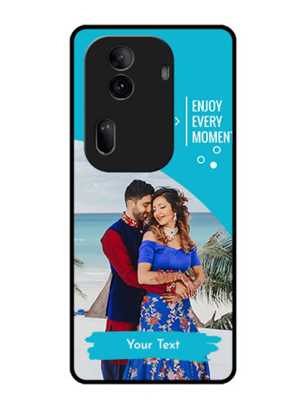 Custom Oppo Reno 11 Pro 5G Custom Glass Phone Case - Happy Moment Design