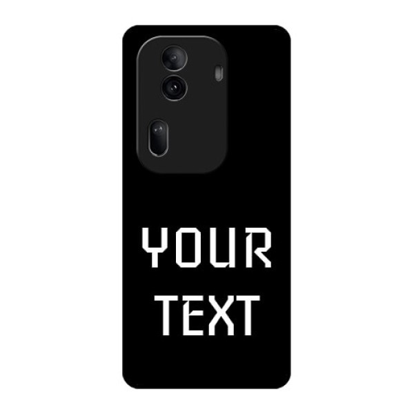 Oppo Reno 11 Pro 5G Custom Glass Phone Case - Your Name Design