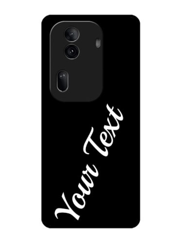 Custom Oppo Reno 11 Pro 5G Custom Glass Phone Case - With Your Name Design