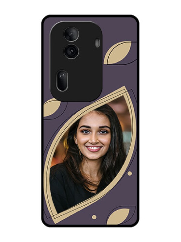 Custom Oppo Reno 11 Pro 5G Custom Glass Phone Case - Falling Leaf Design