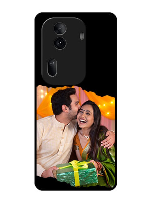 Custom Oppo Reno 11 Pro 5G Custom Glass Phone Case - Tear - Off Design