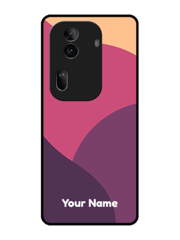 Custom Oppo Reno 11 Pro 5G Custom Glass Phone Case - Mixed Multi - Colour Abstract Art Design