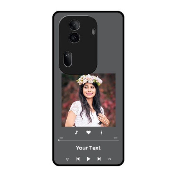 Oppo Reno 11 Pro 5G Custom Glass Phone Case - Play The Music Design