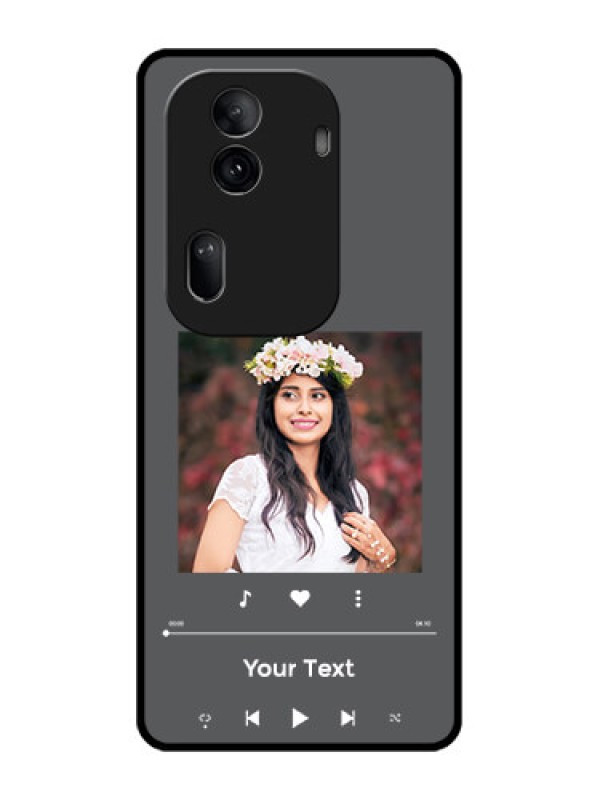 Custom Oppo Reno 11 Pro 5G Custom Glass Phone Case - Play The Music Design