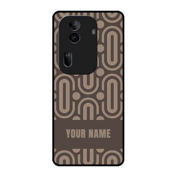 Oppo Reno 11 Pro 5G Custom Glass Phone Case - Captivating Zero Pattern Design Oppo Reno 11 Pro 5G Custom Glass Phone Case - Captivating Zero Pattern Design