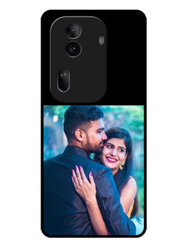 Custom Oppo Reno 11 Pro 5G Custom Glass Phone Case - Upload Full Picture With Custom Color Design