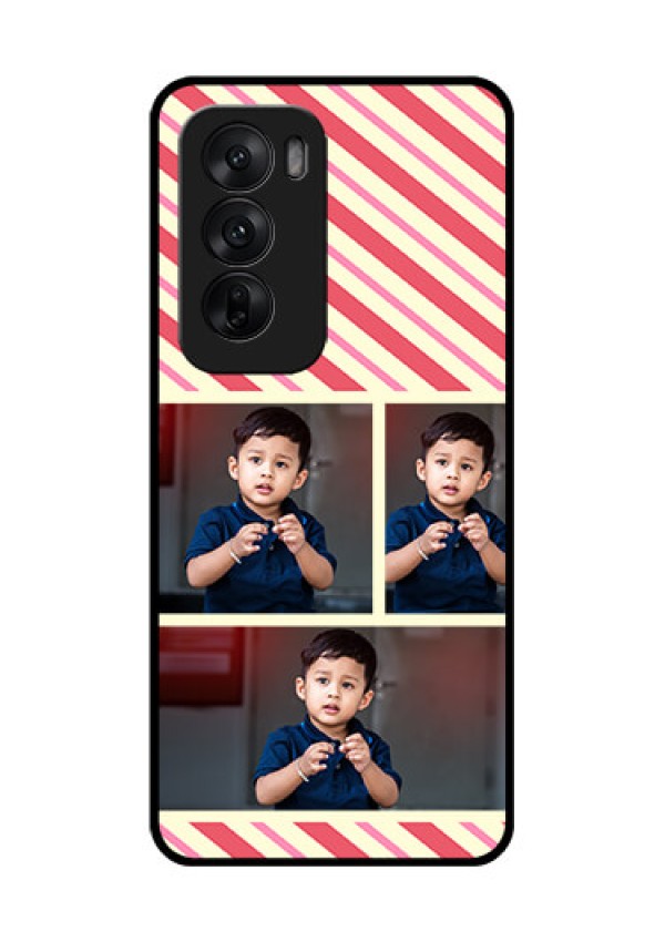 Oppo Reno 12 5G Custom Glass Phone CasePicture Upload Mobile Case Design