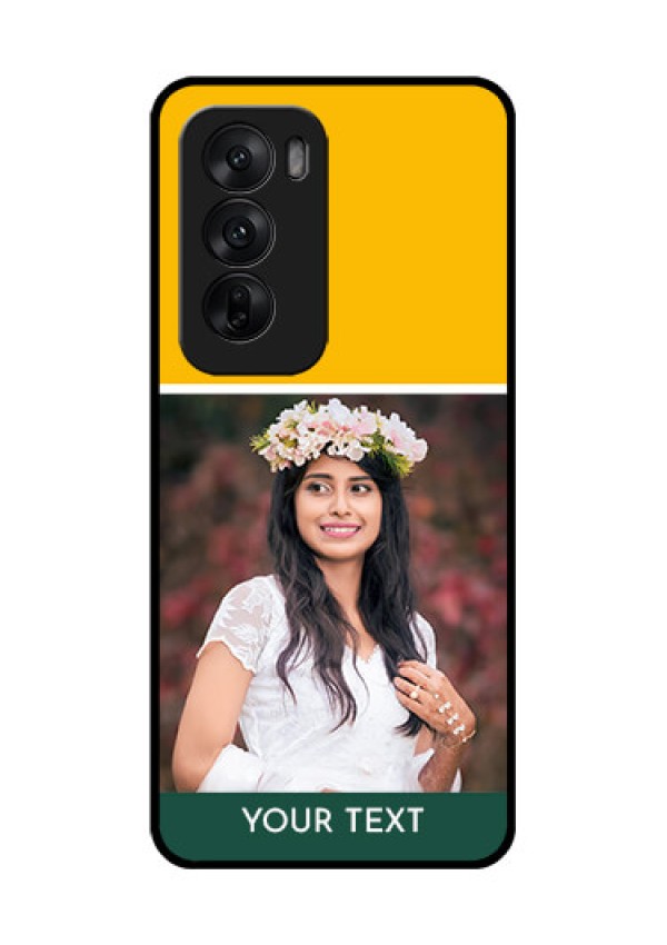 Oppo Reno 12 5G Custom Glass Phone CaseLove You Design