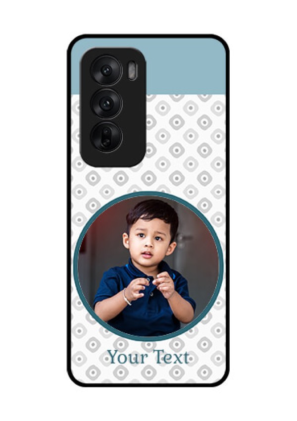 Oppo Reno 12 5G Custom Glass Phone CasePremium Cover Design