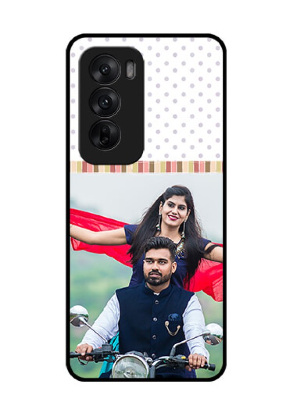Oppo Reno 12 5G Custom Glass Phone CaseCute Family Design