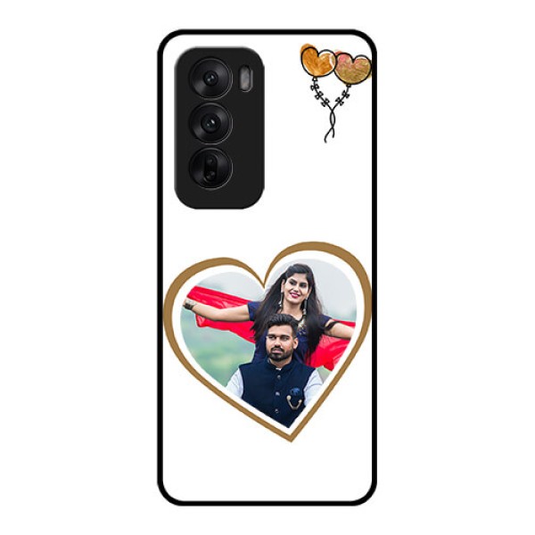Oppo Reno 12 5G Custom Glass Phone CaseYou and Me Design