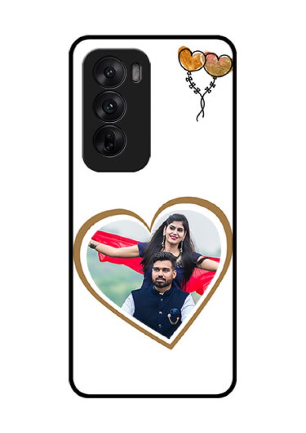 Oppo Reno 12 5G Custom Glass Phone CaseYou and Me Design