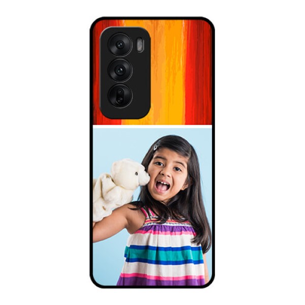 Oppo Reno 12 5G Custom Glass Phone CaseMulti Color Design