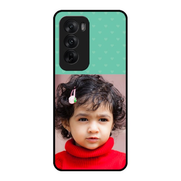 Oppo Reno 12 5G Custom Glass Phone CaseLovers Picture Design