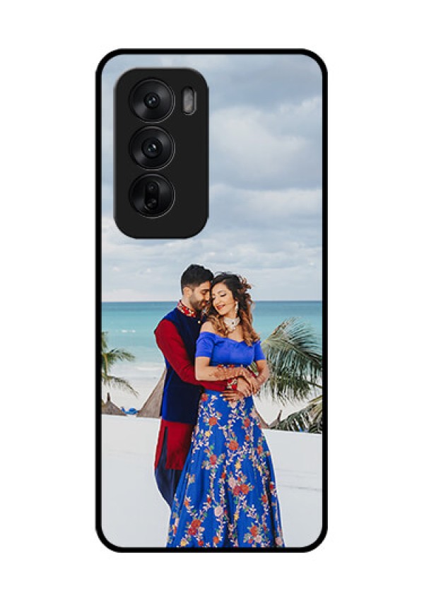 Oppo Reno 12 5G Custom Glass Phone CaseUpload Full Picture Design