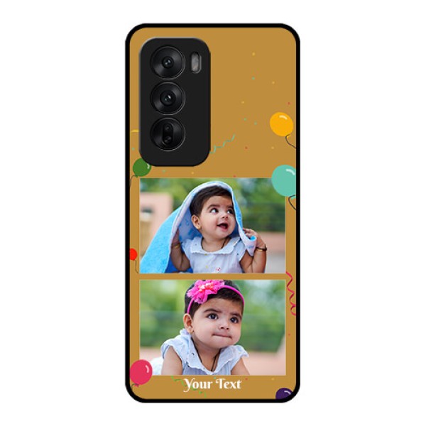 Oppo Reno 12 5G Custom Glass Phone CaseImage Holder With Birthday Celebrations Design Oppo Reno 12 5G Custom Glass Phone CaseImage Holder With Birthday Celebrations Design