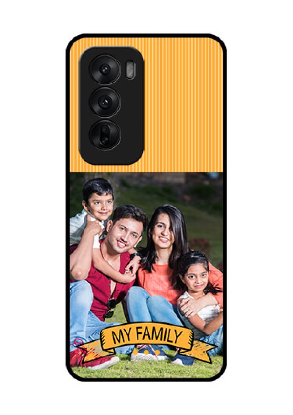 Oppo Reno 12 5G Custom Glass Phone CaseMy Family Design