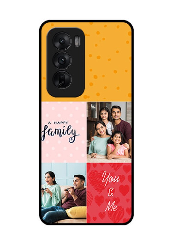 Oppo Reno 12 5G Custom Glass Phone CaseImages With Quotes Design
