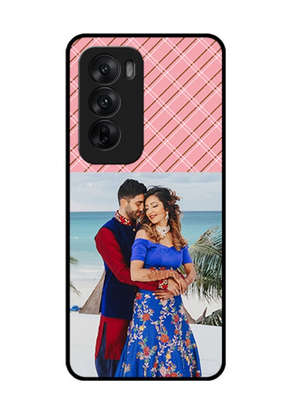 Oppo Reno 12 5G Custom Glass Phone CaseTogether Forever Design