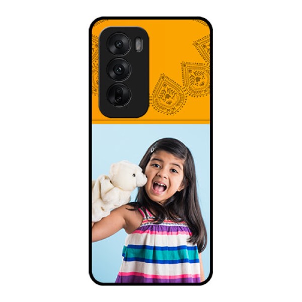 Oppo Reno 12 5G Custom Glass Phone CasePhoto Wedding Design