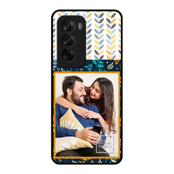 Oppo Reno 12 5G Custom Glass Phone CasePattern Design
