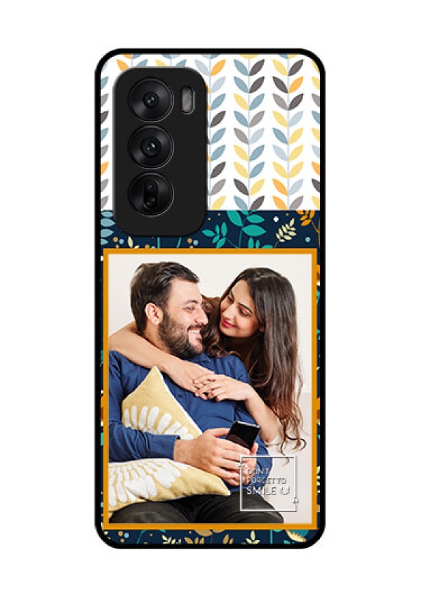 Oppo Reno 12 5G Custom Glass Phone CasePattern Design