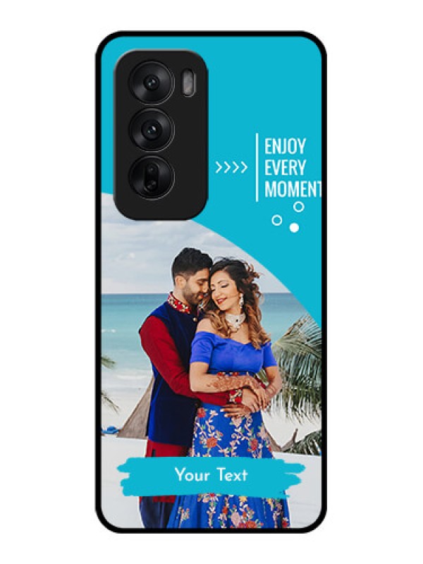 Custom Oppo Reno 12 5G Custom Glass Phone CaseHappy Moment Design