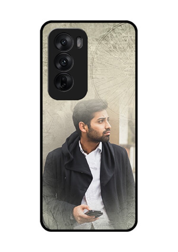Oppo Reno 12 5G Custom Glass Phone CaseWith Vintage Design