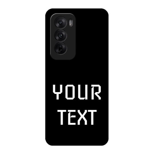 Oppo Reno 12 5G Custom Glass Phone CaseYour Name Design