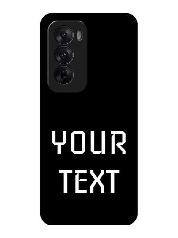 Custom Oppo Reno 12 5G Custom Glass Phone CaseYour Name Design