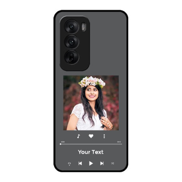 Oppo Reno 12 5G Custom Glass Phone CasePlay The Music Design