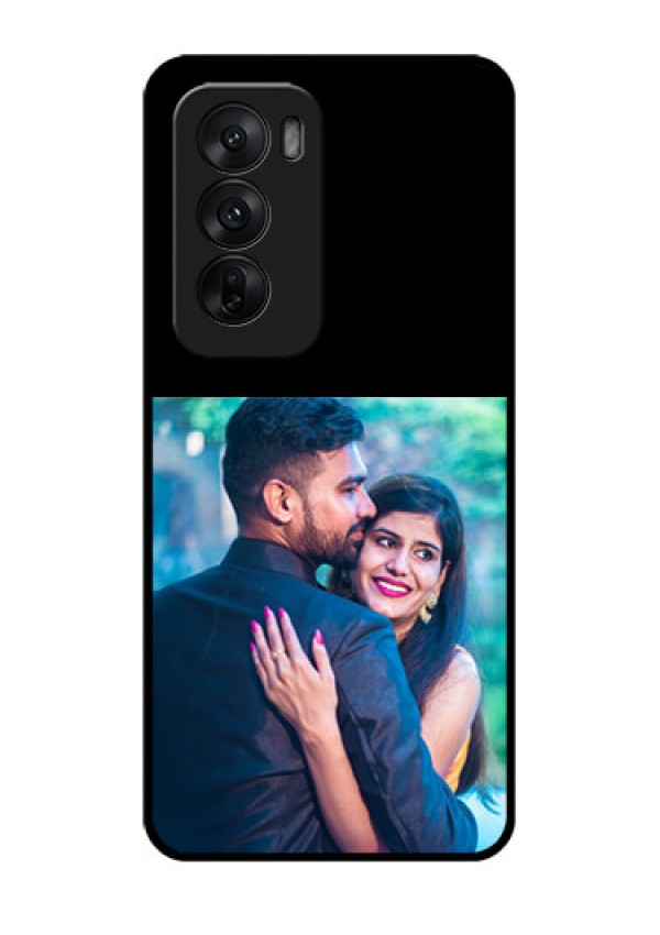 Oppo Reno 12 5G Custom Glass Phone Case - Upload Full Picture With Custom Color Design