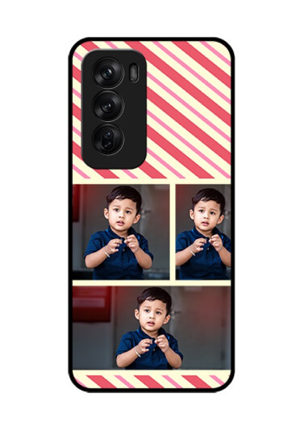 Oppo Reno 12 Pro 5G Custom Glass Phone CasePicture Upload Mobile Case Design