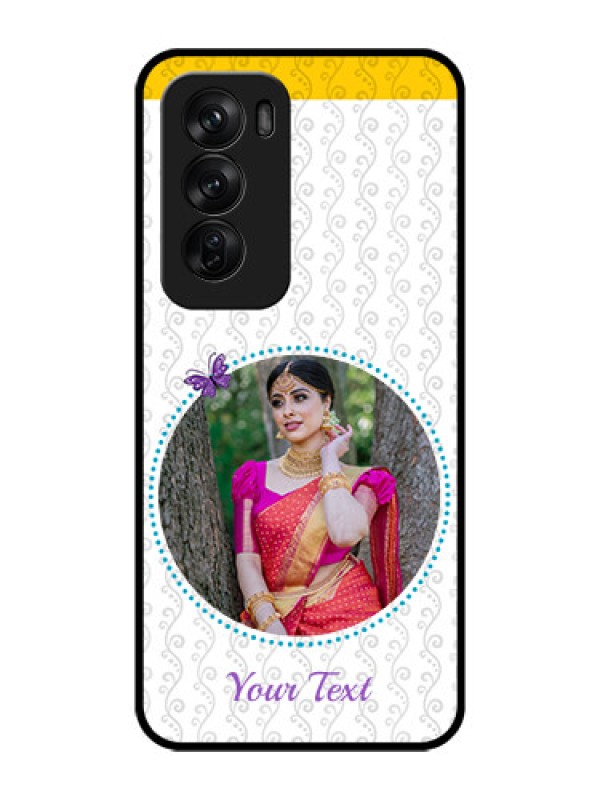 Custom Oppo Reno 12 Pro 5G Custom Glass Phone CaseGirls Premium Case Design