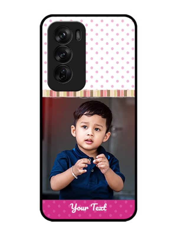 Custom Oppo Reno 12 Pro 5G Custom Glass Phone CaseCute Girls Cover Design