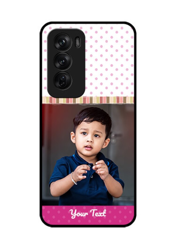 Oppo Reno 12 Pro 5G Custom Glass Phone CaseCute Girls Cover Design