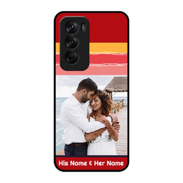 Oppo Reno 12 Pro 5G Custom Glass Phone CaseColorful Case Design