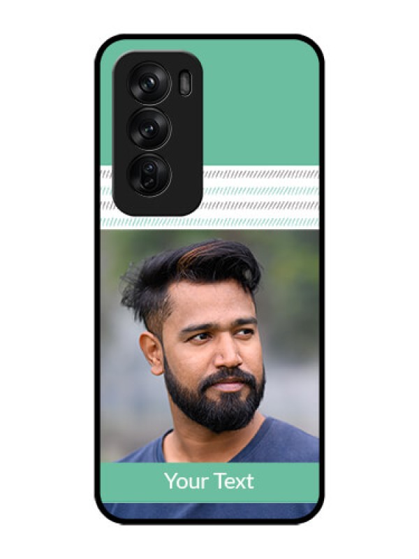 Custom Oppo Reno 12 Pro 5G Custom Glass Phone CasePremium Cases For Girls