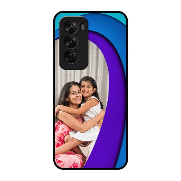 Oppo Reno 12 Pro 5G Custom Glass Phone CaseSimple Pattern Design