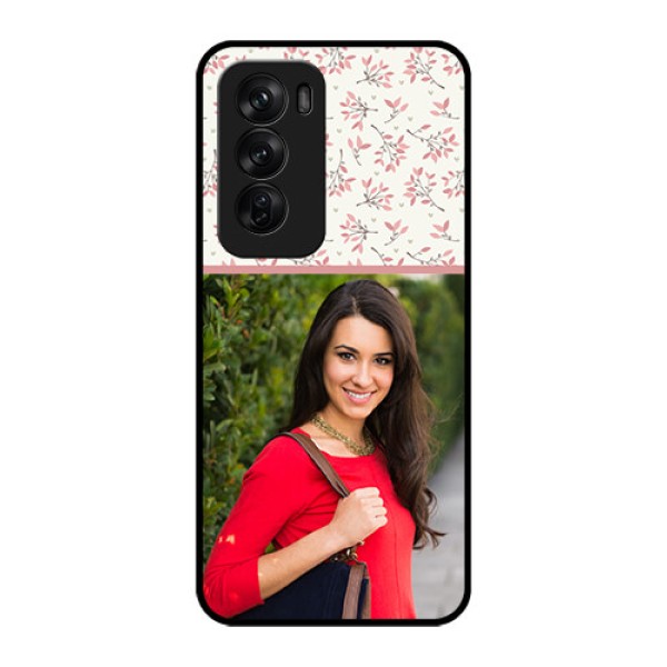 Oppo Reno 12 Pro 5G Custom Glass Phone CaseStunning Floral Design