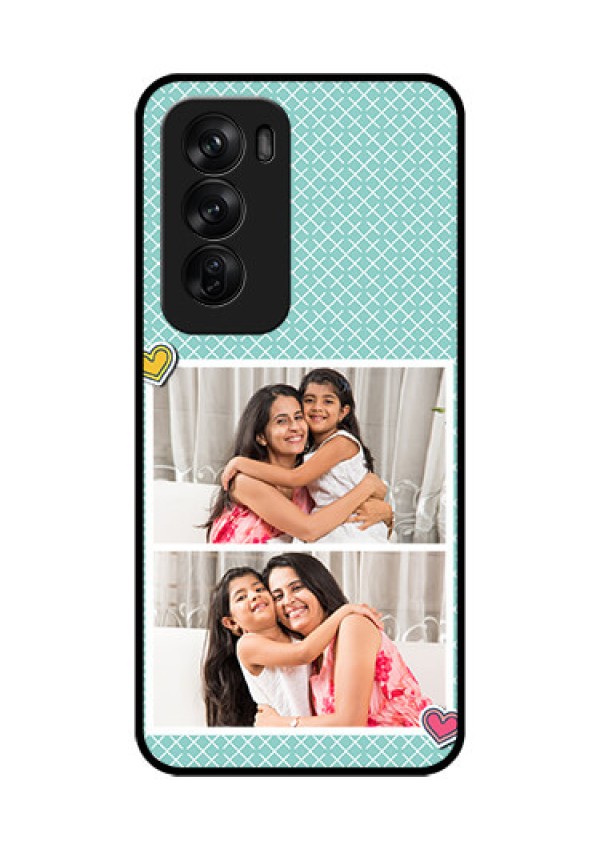 Oppo Reno 12 Pro 5G Custom Glass Phone Case2 Image Holder With Pattern Design