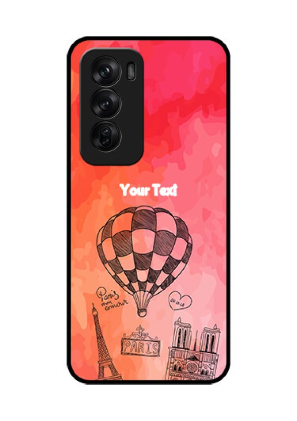 Oppo Reno 12 Pro 5G Custom Glass Phone CaseParis Theme Design