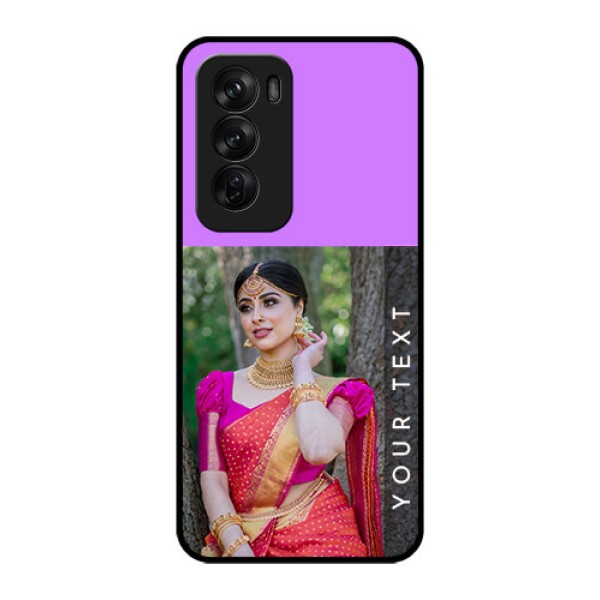 Oppo Reno 12 Pro 5G Custom Glass Phone CaseBirthday Icons Design