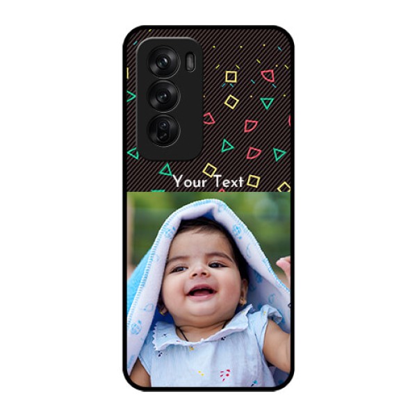 Oppo Reno 12 Pro 5G Custom Glass Phone CaseWith Confetti Birthday Design Oppo Reno 12 Pro 5G Custom Glass Phone CaseWith Confetti Birthday Design