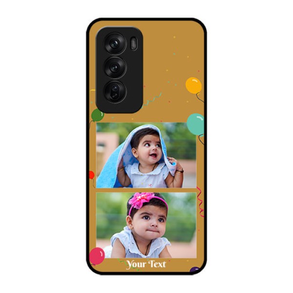 Oppo Reno 12 Pro 5G Custom Glass Phone CaseImage Holder With Birthday Celebrations Design Oppo Reno 12 Pro 5G Custom Glass Phone CaseImage Holder With Birthday Celebrations Design