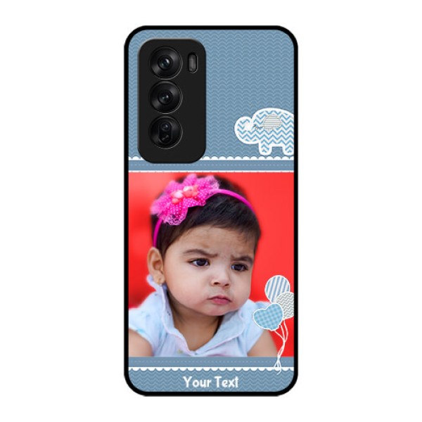 Oppo Reno 12 Pro 5G Custom Glass Phone CaseWith Kids Pattern Design Oppo Reno 12 Pro 5G Custom Glass Phone CaseWith Kids Pattern Design