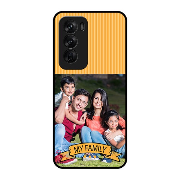 Oppo Reno 12 Pro 5G Custom Glass Phone CaseMy Family Design