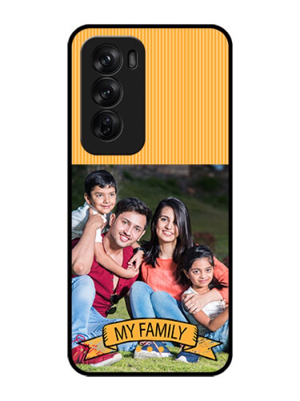 Custom Oppo Reno 12 Pro 5G Custom Glass Phone CaseMy Family Design